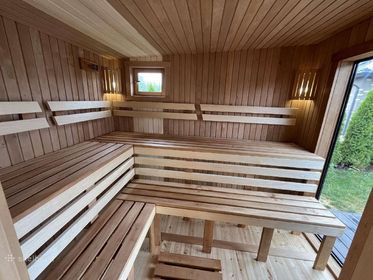 Pirtis sauna 3x6+ terasa karkasine pirtis - nuotraukos Nr. 15