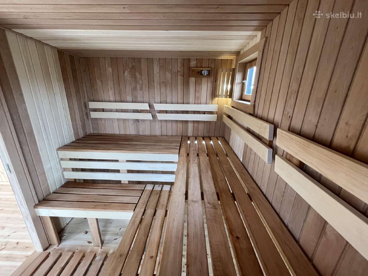 Pirtis sauna 3x6+ terasa karkasine pirtis - nuotraukos Nr. 18