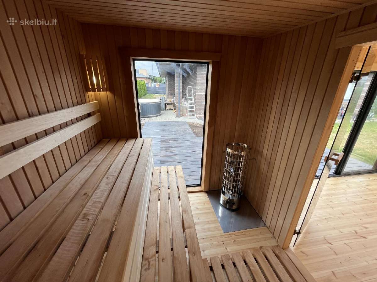 Pirtis sauna 3x6+ terasa karkasine pirtis - nuotraukos Nr. 23
