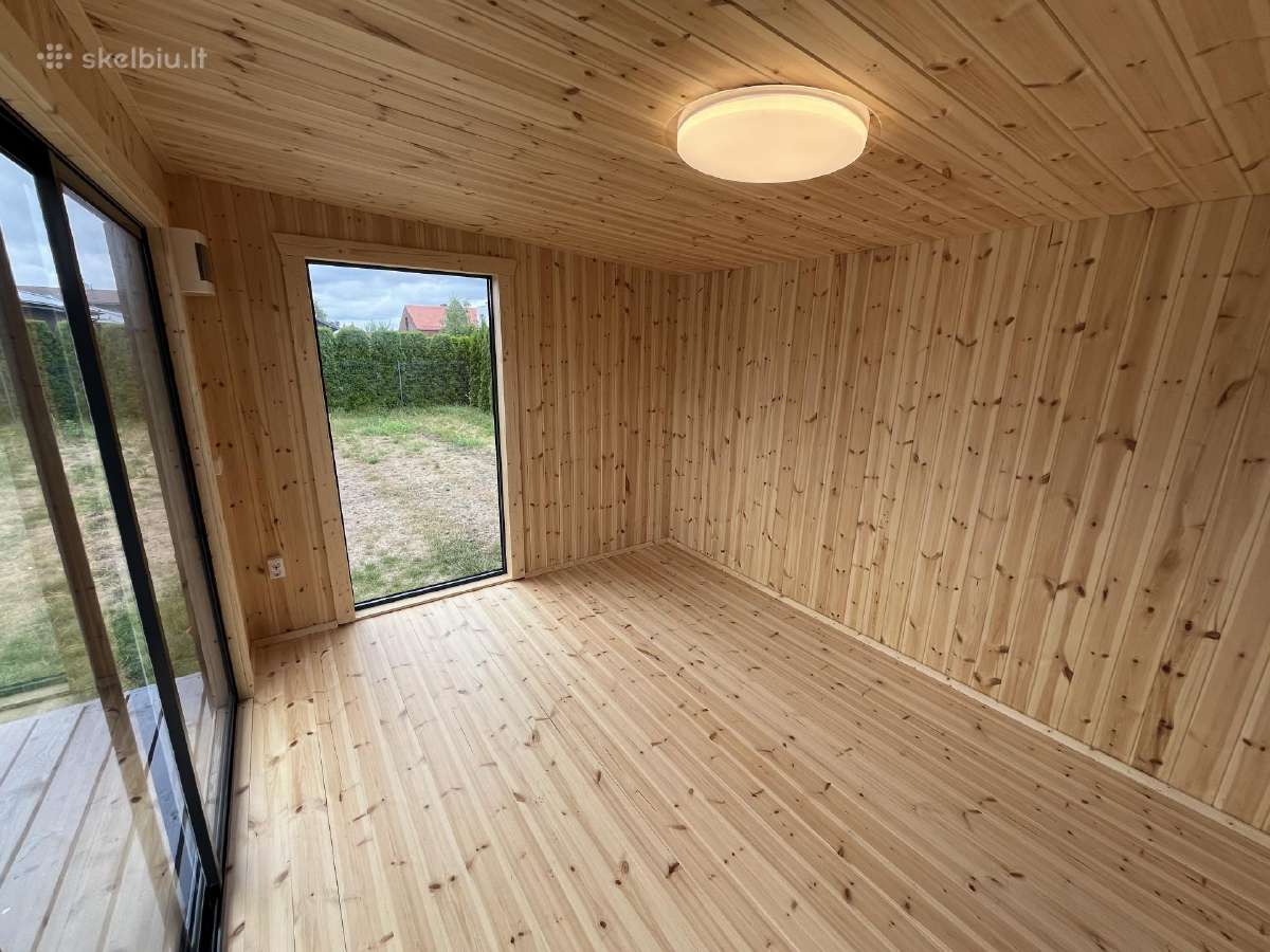 Pirtis sauna 3x6+ terasa karkasine pirtis - nuotraukos Nr. 31