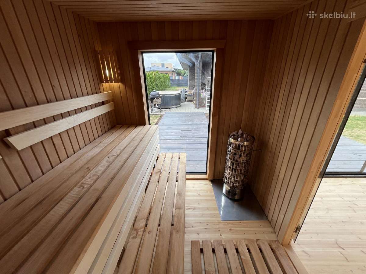 Pirtis sauna 3x6+ terasa karkasine pirtis - nuotraukos Nr. 32