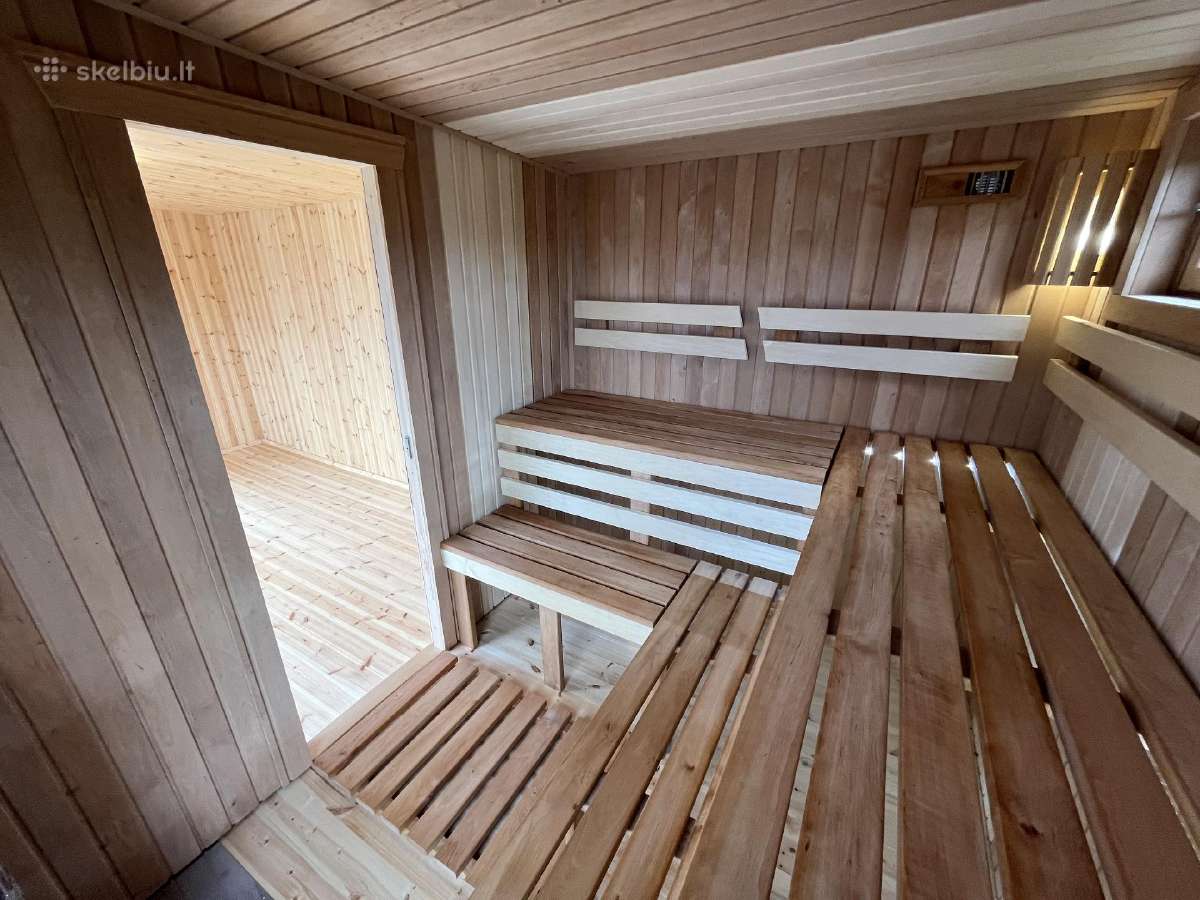 Pirtis sauna 3x6+ terasa karkasine pirtis - nuotraukos Nr. 33