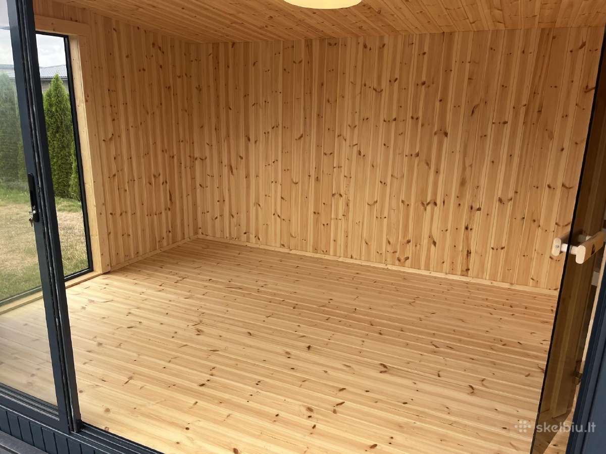 Pirtis sauna 3x6+ terasa karkasine pirtis - nuotraukos Nr. 35