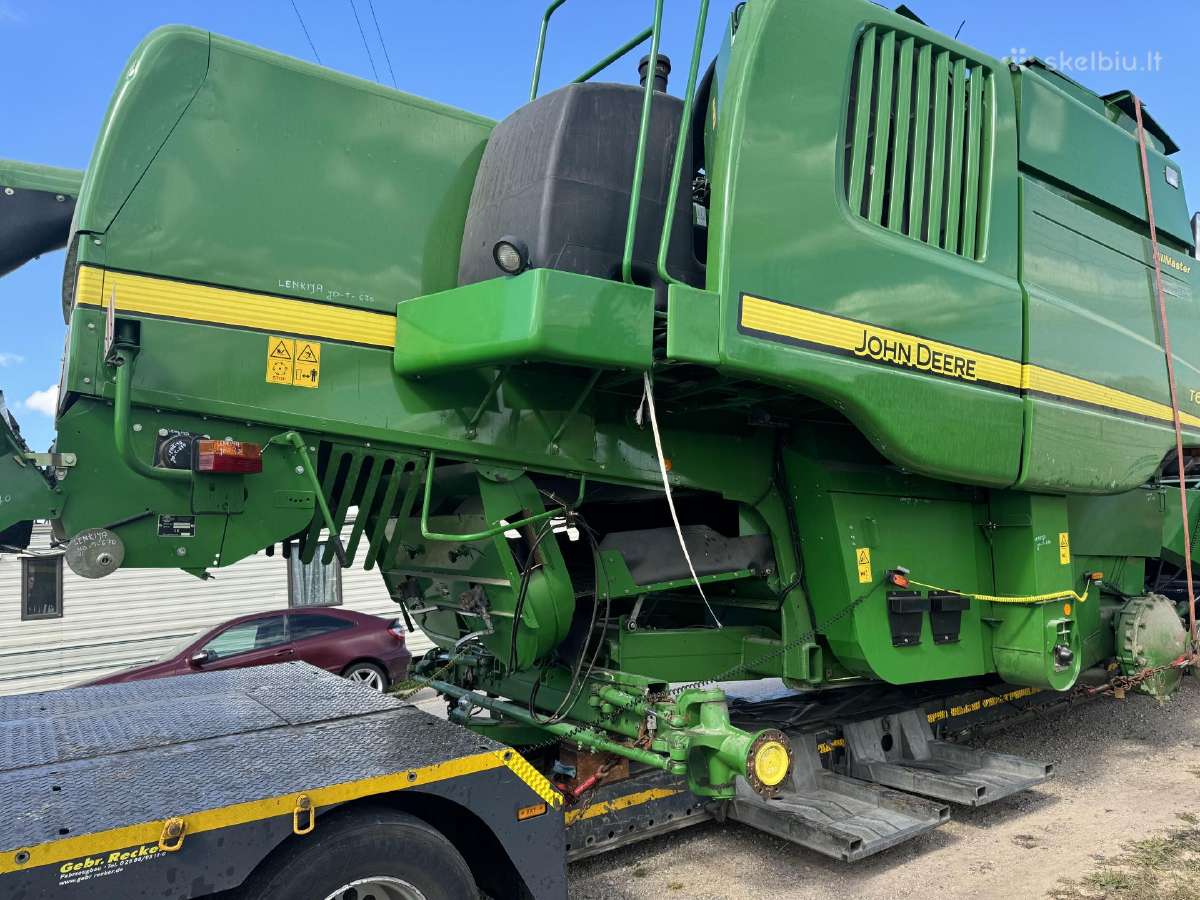 Kombainas John Deere T670 Hillmaster Ardomas Dalim - nuotraukos Nr. 7