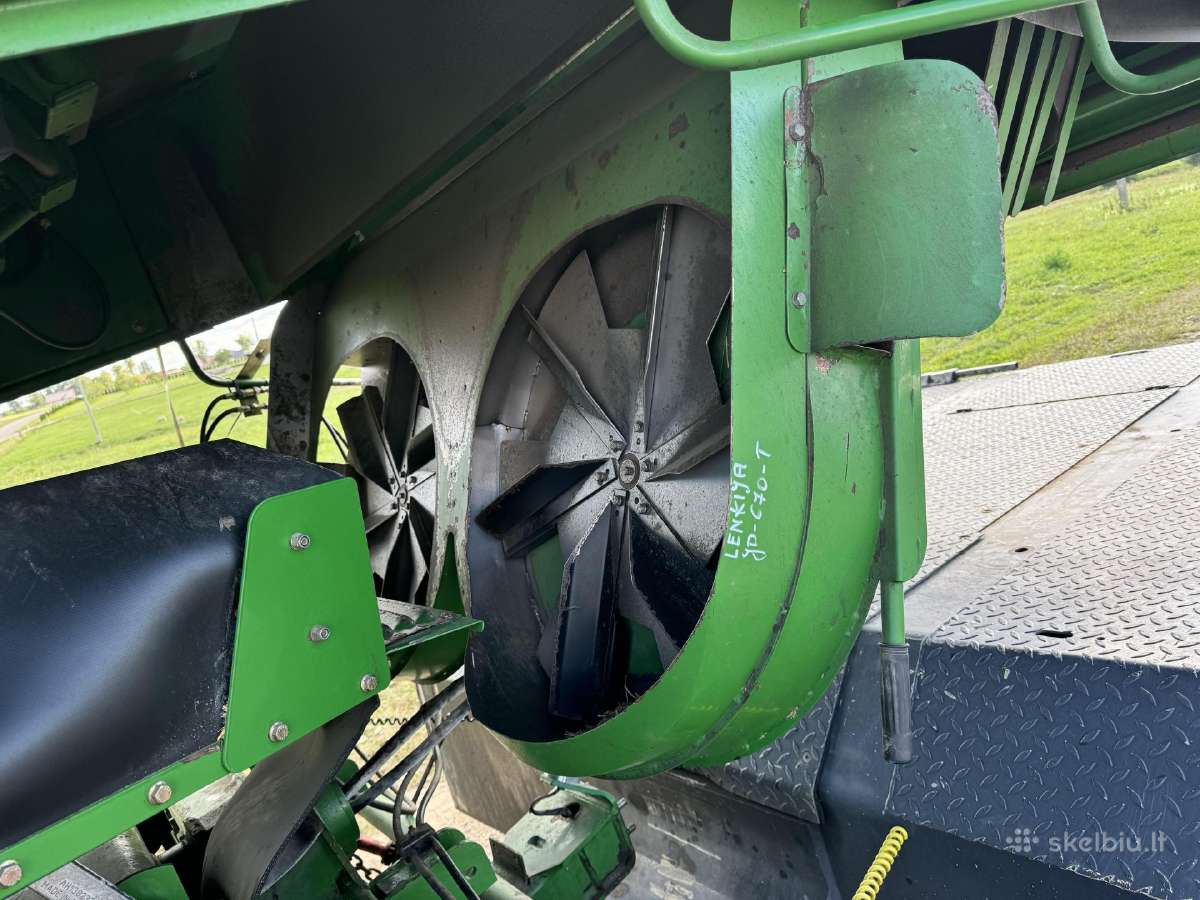 Kombainas John Deere T670 Hillmaster Ardomas Dalim - nuotraukos Nr. 10