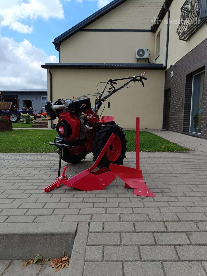 Galingas Dyzelinis Motoblokas Kultivatorius Rider - nuotraukos Nr. 3
