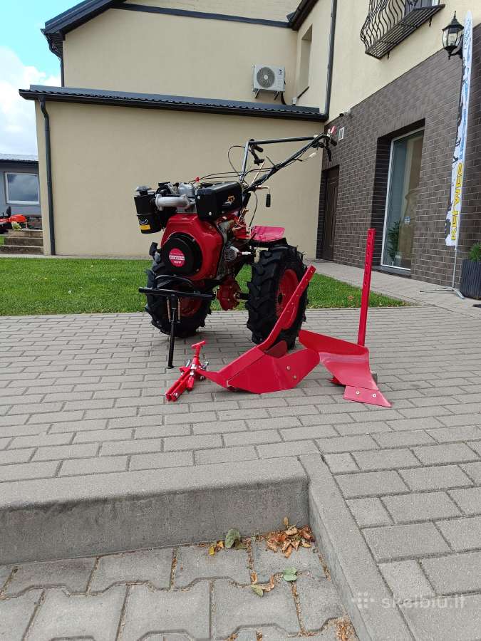 Galingas Dyzelinis Motoblokas Kultivatorius Rider - nuotraukos Nr. 2