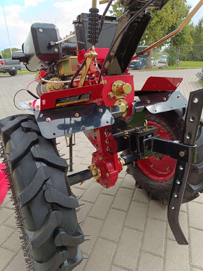 Galingas Dyzelinis Motoblokas Kultivatorius Rider - nuotraukos Nr. 5