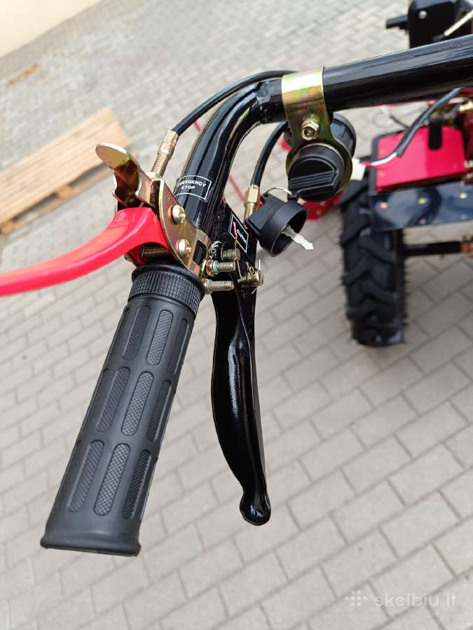 Galingas Dyzelinis Motoblokas Kultivatorius Rider - nuotraukos Nr. 9