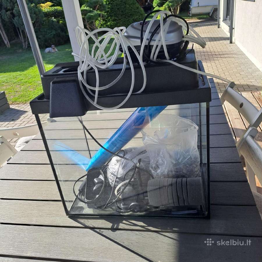 Naudotas 30l akvariumas - nuotraukos Nr. 2