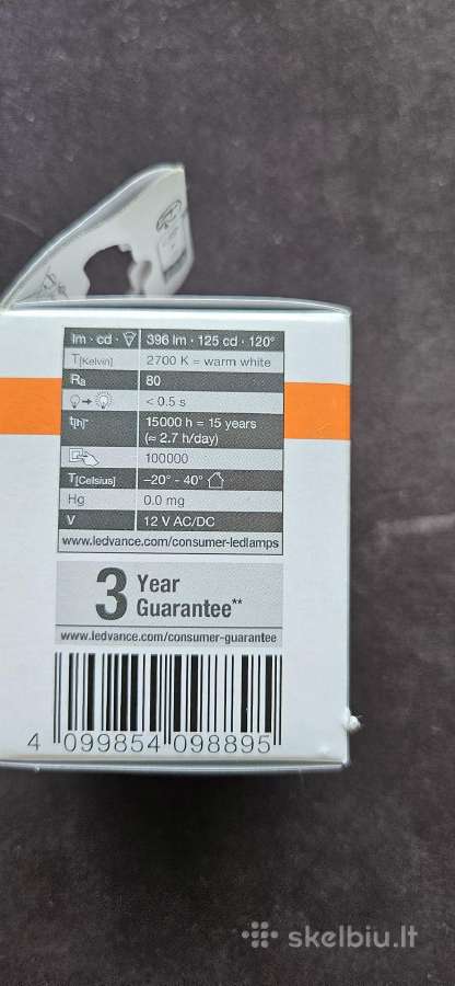 Osram LED halogeninė lemputė 4.3w->35w - nuotraukos Nr. 6