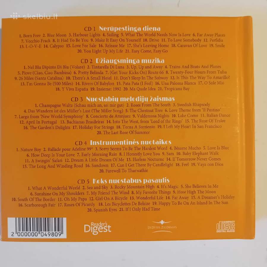 CD muzikos kolekcija - nuotraukos Nr. 4