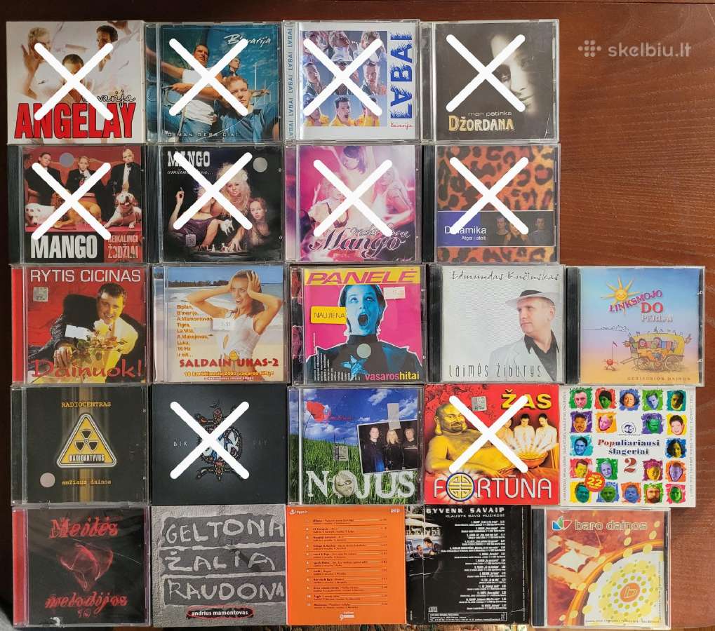 Lietuvių atlikėjų CD