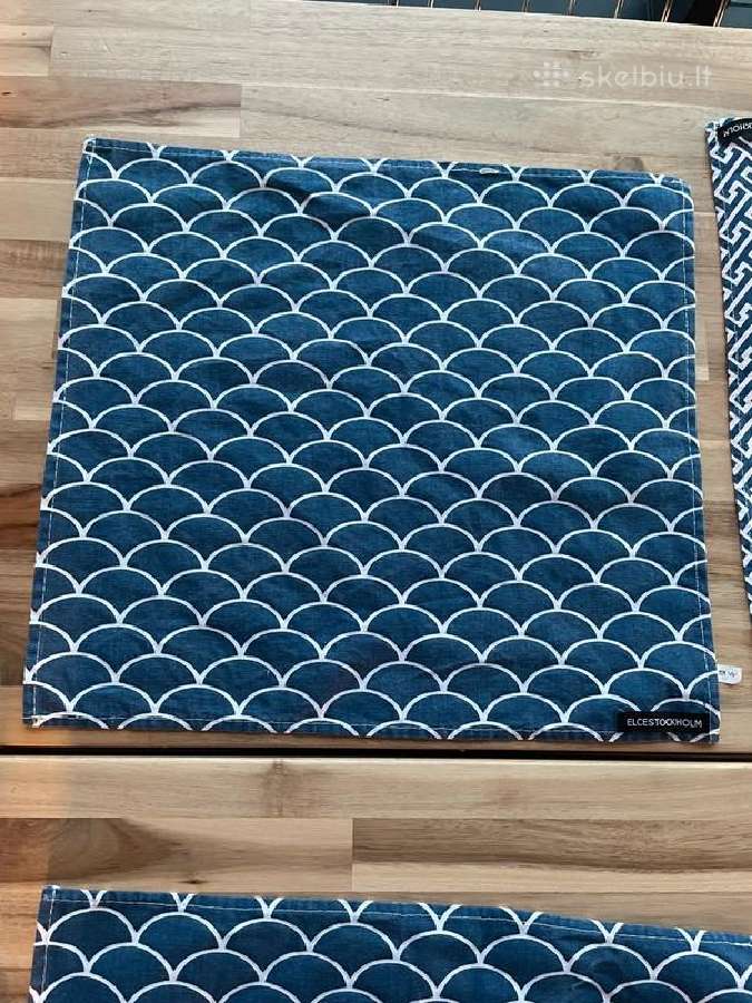 Elcestockholm medziaginiai stalo kilimeliai 6 vnt - nuotraukos Nr. 4