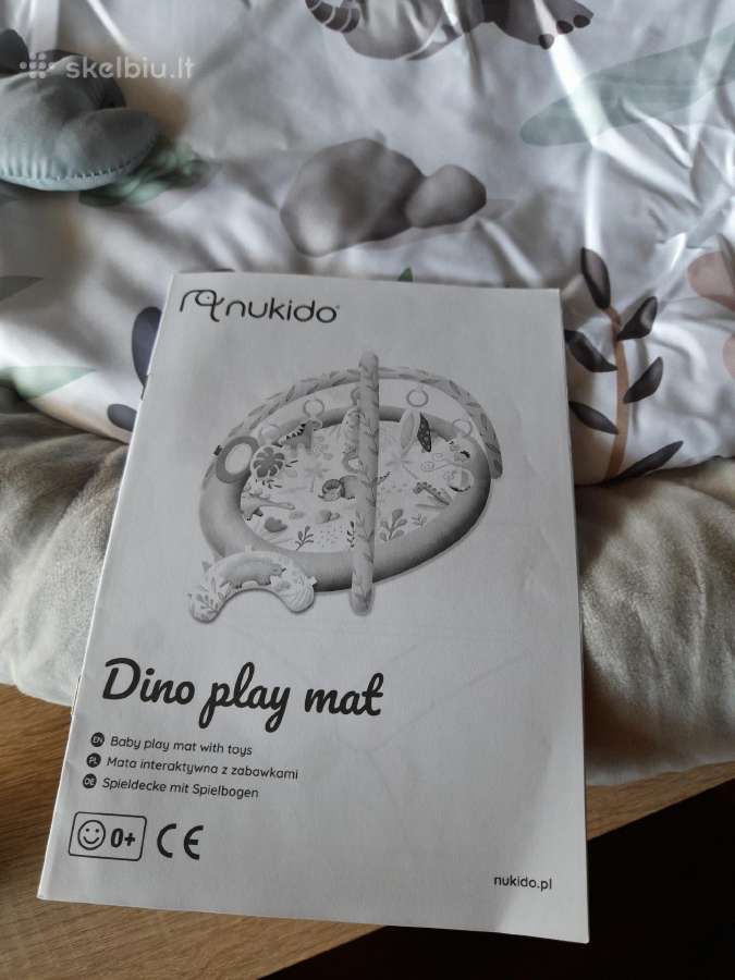 Lavinamasis veiklos kilimėlis Nukido Dino. - nuotraukos Nr. 9