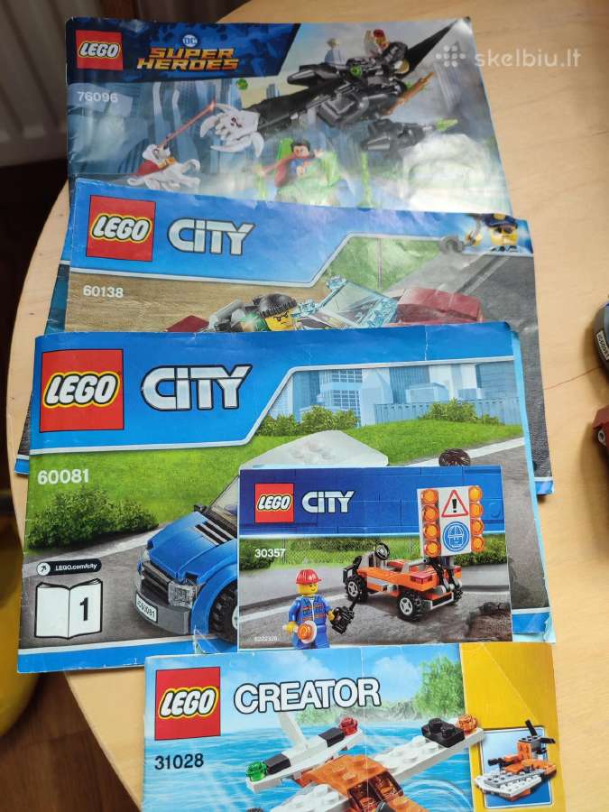 Lego city(60138-1.2),(60081-1,2),(30357)