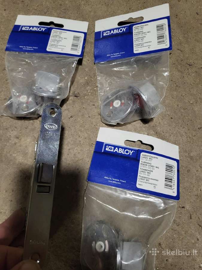 WC suktukas su indikatoriumi (Abloy)