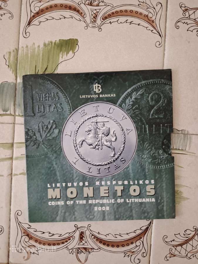 Lietuvos banko monetos - nuotraukos Nr. 2