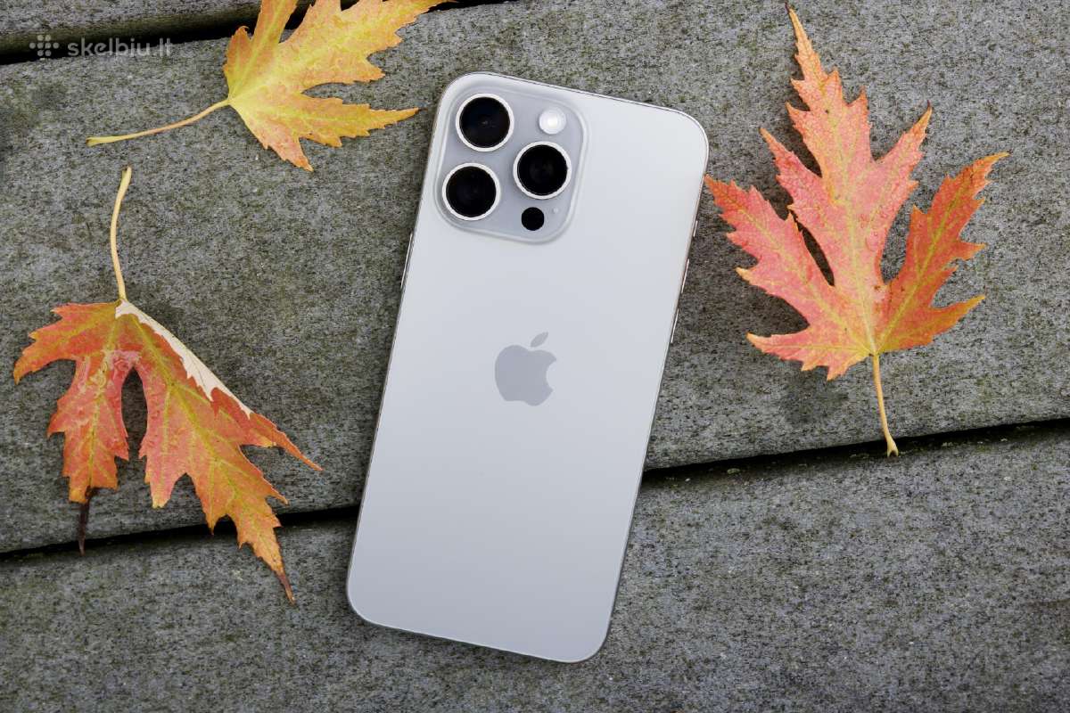 Perku iPhone 15 Pro Max / Atvažiuoju į daug miestų