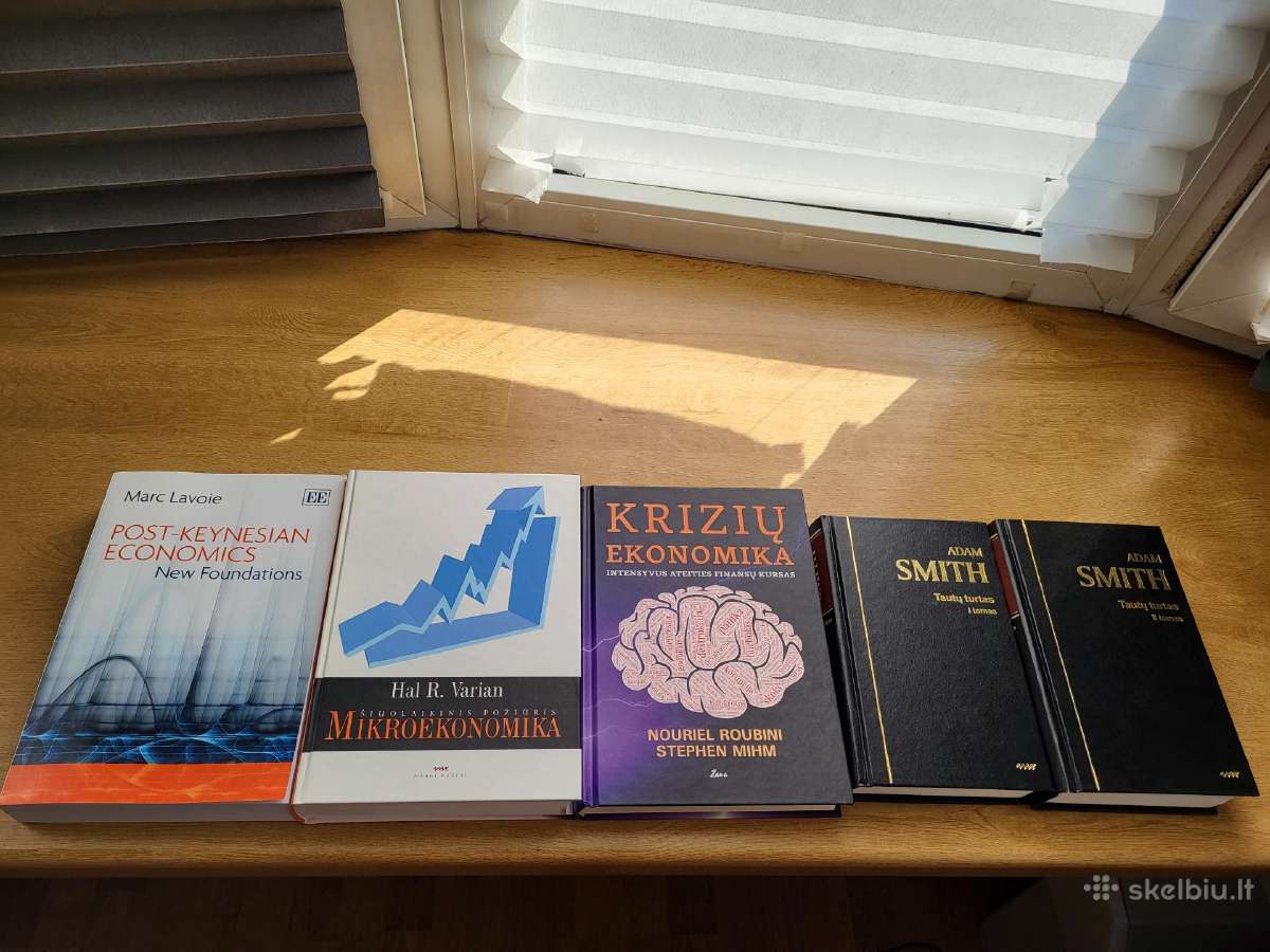 Parduodamos įvairios ekonominės/filosofinės knygos