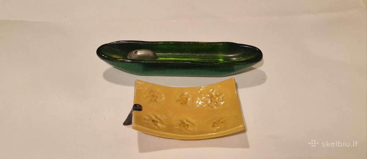 Varinė žvakidė puošta perlu. 11cm x 9cm. Kaina 15 - nuotraukos Nr. 4