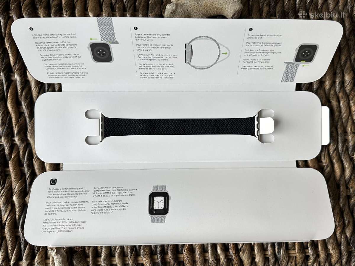 Apple Watch Braided Solo Loop 40mm Apyrankė - nuotraukos Nr. 3