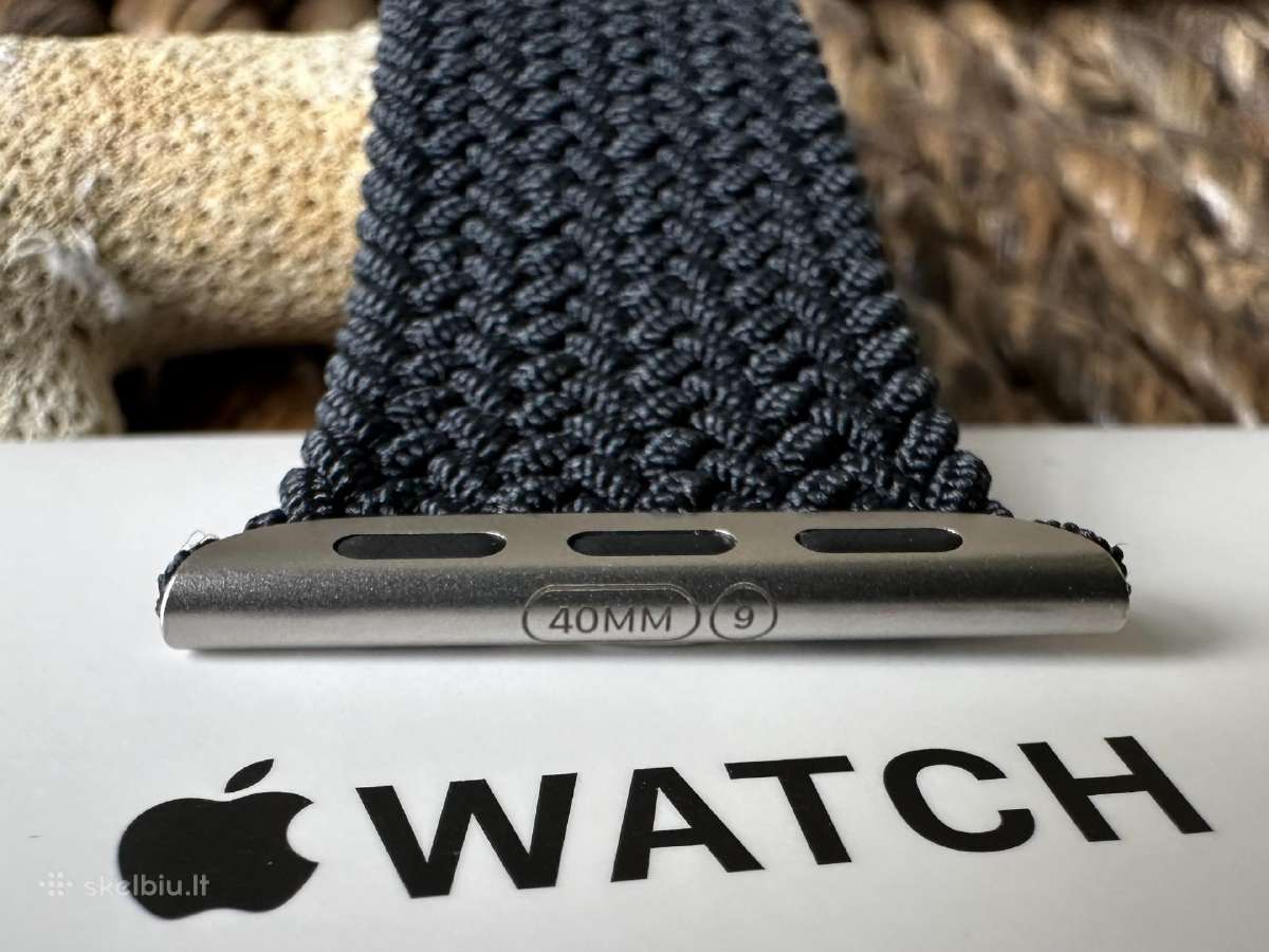 Apple Watch Braided Solo Loop 40mm Apyrankė - nuotraukos Nr. 5
