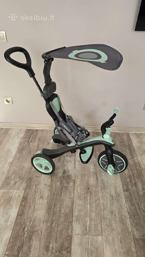 Globber Trike 4in1 mėtinis
