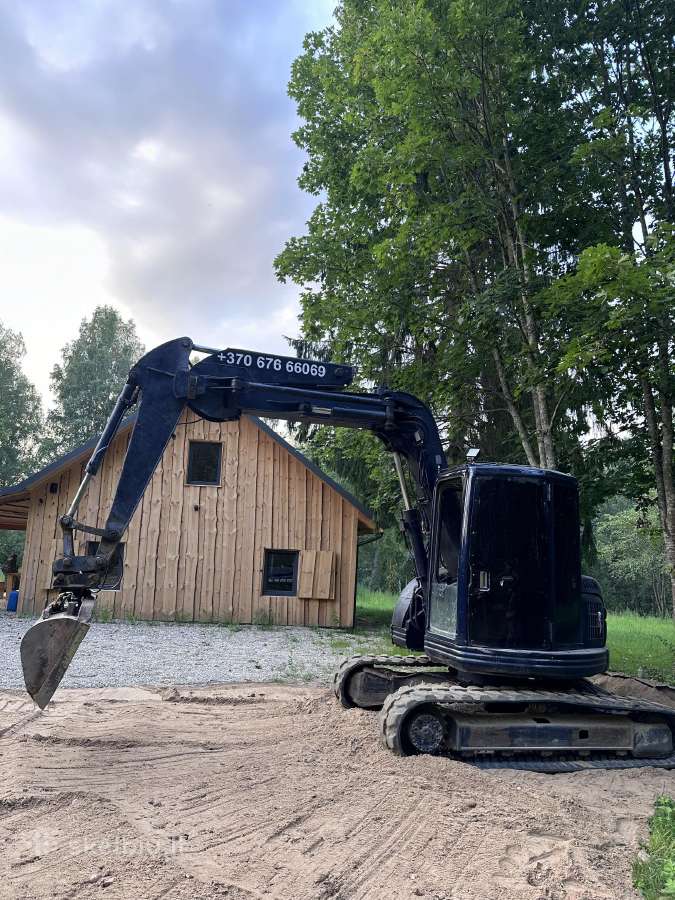 Mini ekskavatoriaus ir Damperio nuoma. - nuotraukos Nr. 2
