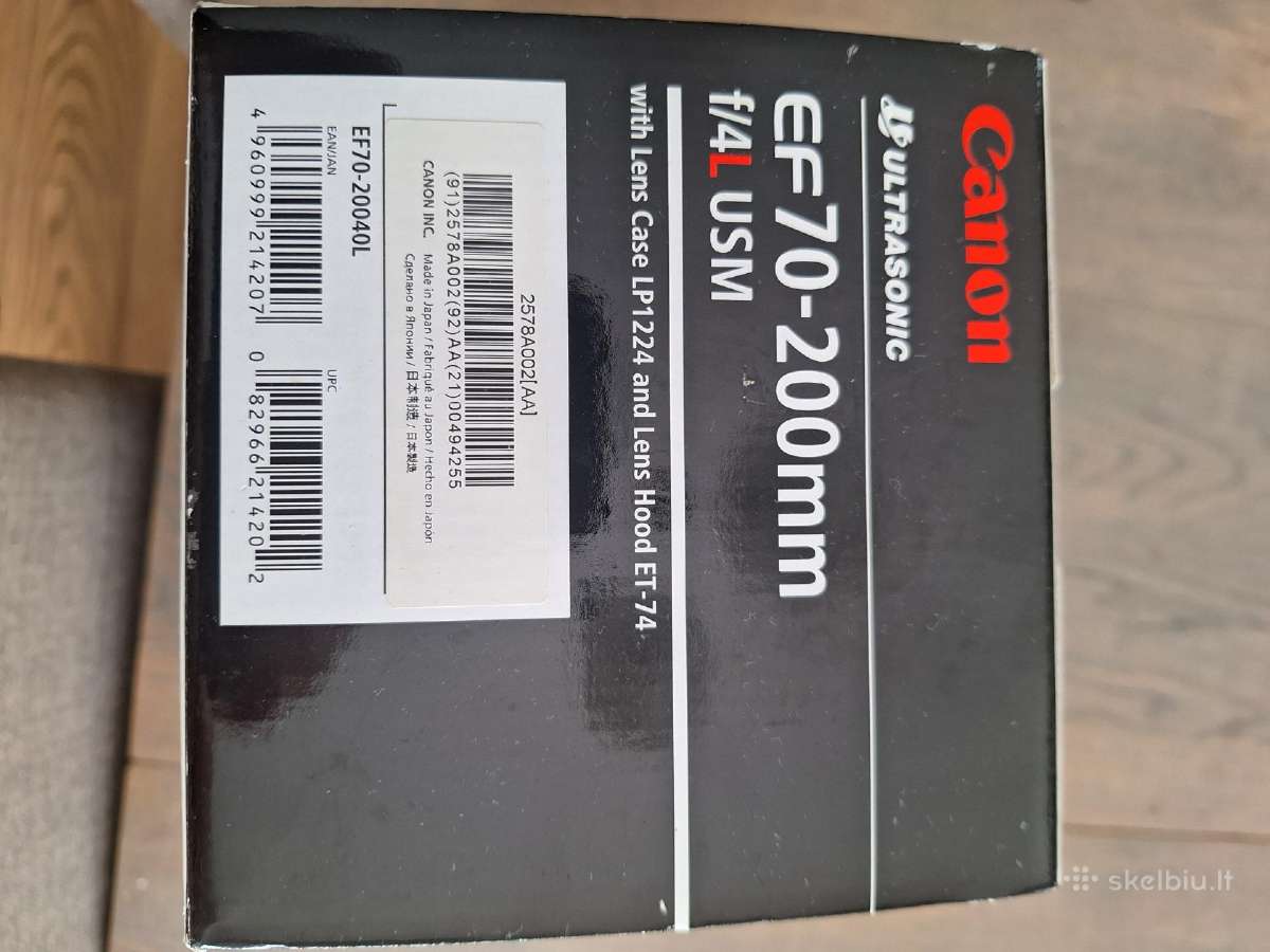 Canon 70-200 f4