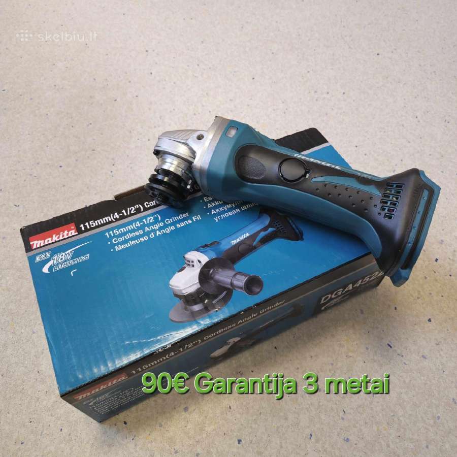 Makita kampiniai dga452/dga511/dga504 - nuotraukos Nr. 2