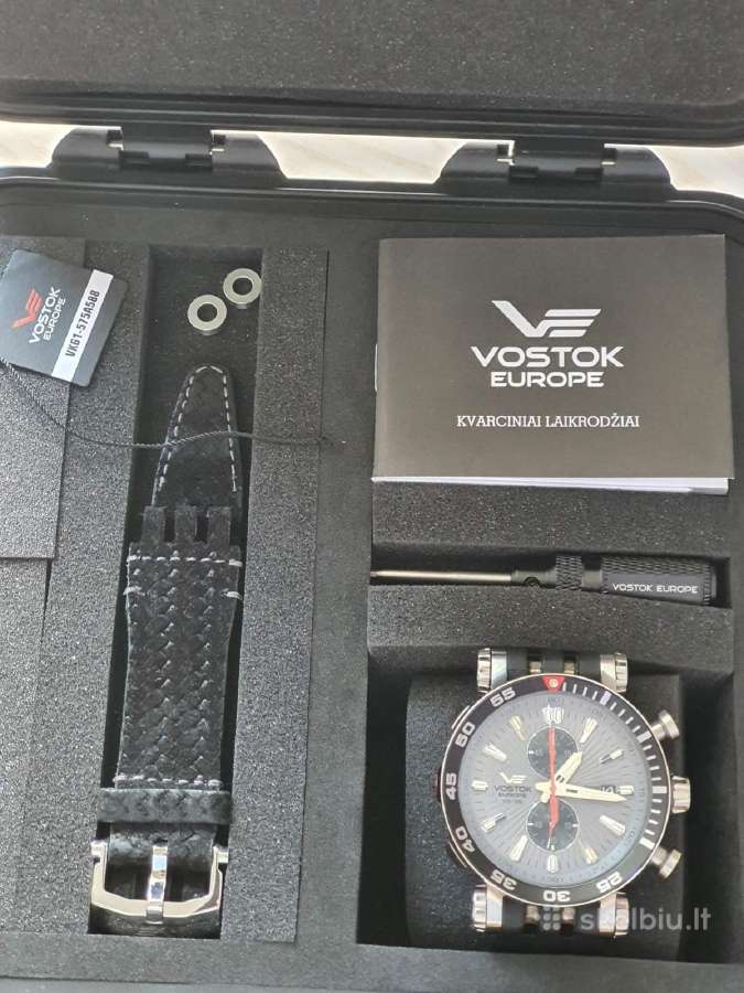 Laikrodis Vostok Europe Energia Rocket Vk61-575a58