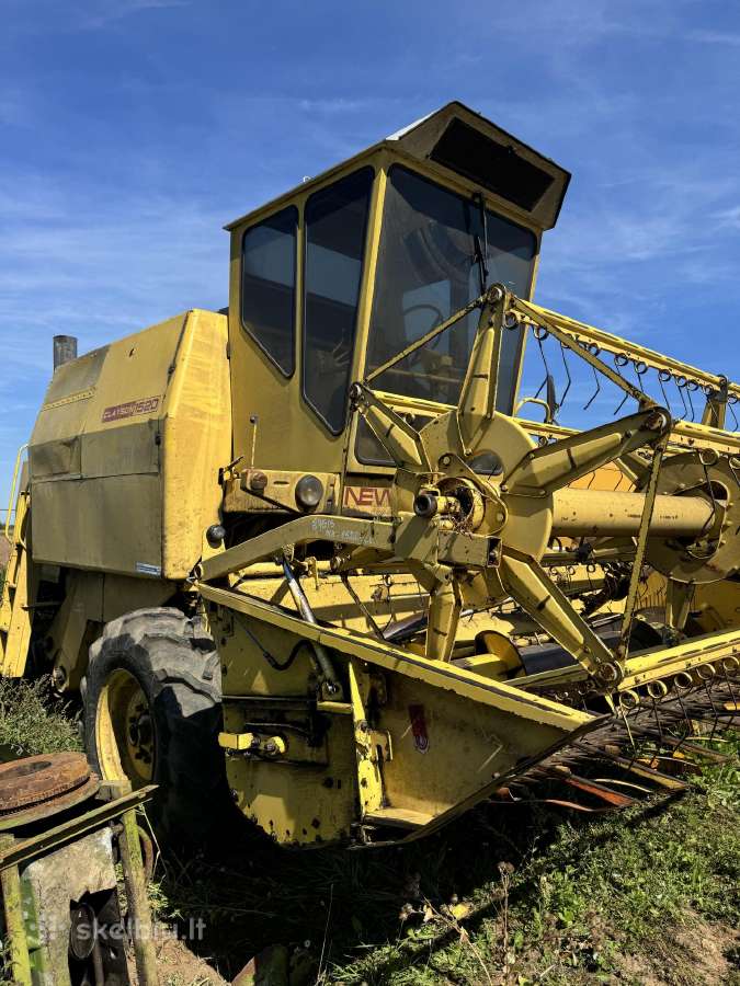 Kombainas New Holland Clayson 1520 Ardomas Dalimis - nuotraukos Nr. 4