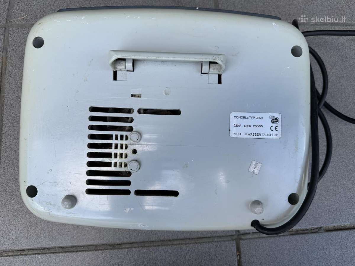 Vokiškas oro šildytuvas Ondel 2kw su ventiliator - nuotraukos Nr. 2