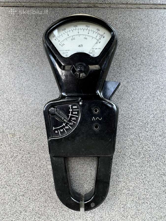 Klampmeteris el. srov stiprumui matuoti 500a,1968m