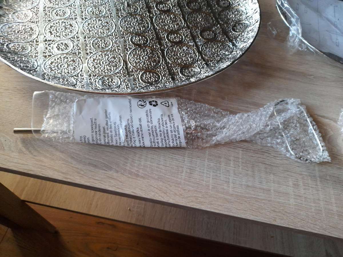 Metalinė padėkliukas, 2 pakopų - nuotraukos Nr. 7