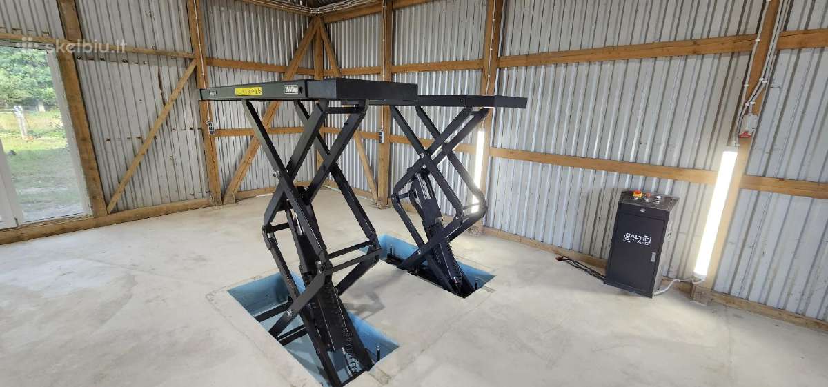 Žirklinis keltuvas į grindis - 3500 kg. 2015 mm - nuotraukos Nr. 3