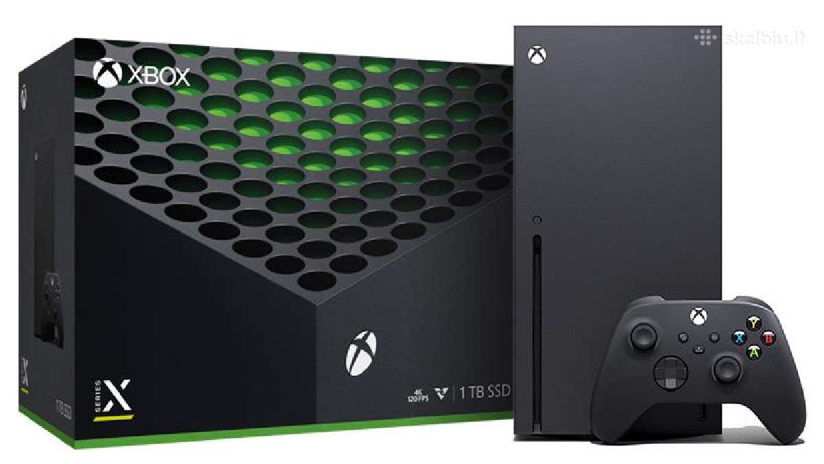 Nupirksiu, paimsiu užstatu Xbox Series X