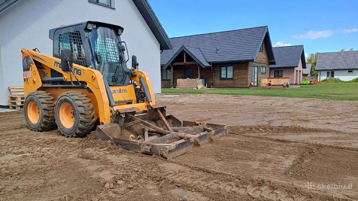 Bobcat nuoma Kaunas , Bobkat lyginimo darbai Kaune - nuotraukos Nr. 10