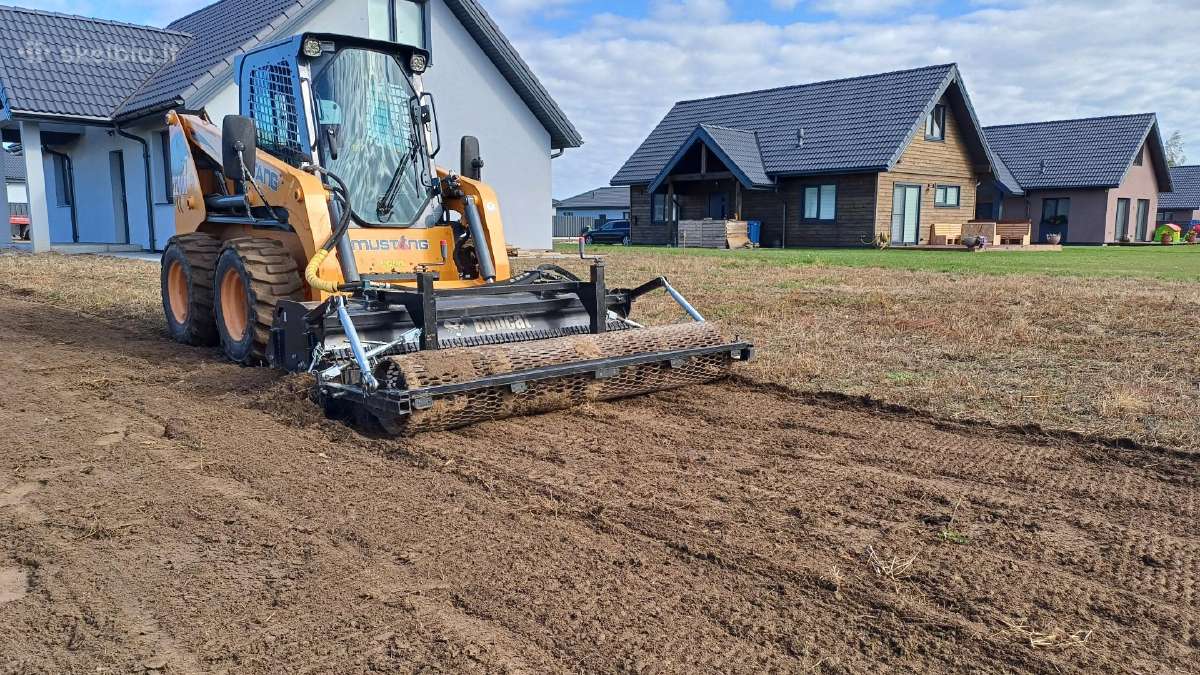 Bobcat nuoma Kaunas , Bobkat lyginimo darbai Kaune - nuotraukos Nr. 12