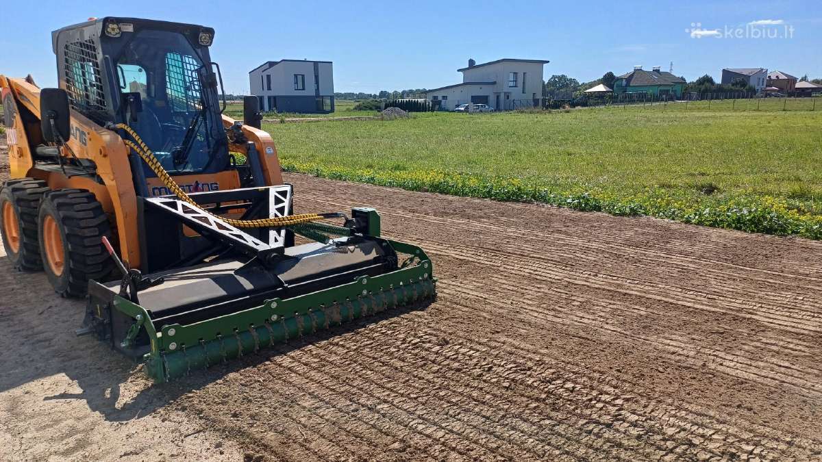 Bobcat nuoma Kaunas , Bobkat lyginimo darbai Kaune - nuotraukos Nr. 3