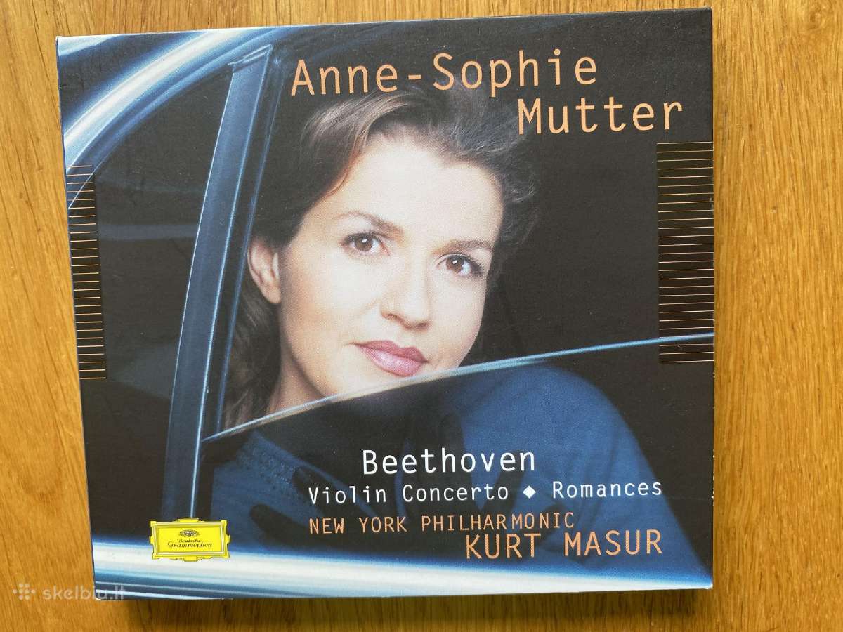 Originalus smuikininkės Anne-sophie Mutter CD
