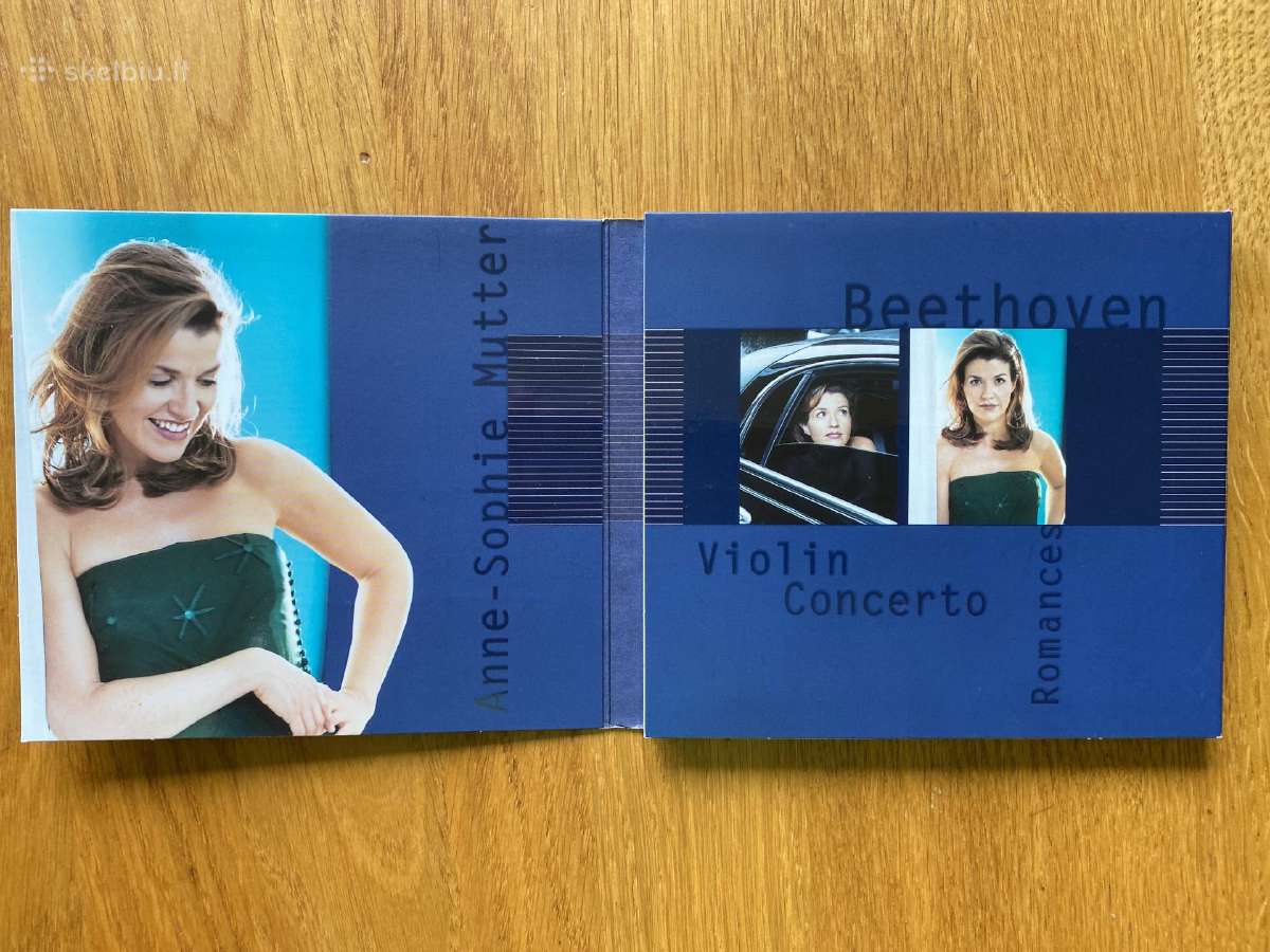 Originalus smuikininkės Anne-sophie Mutter CD - nuotraukos Nr. 3