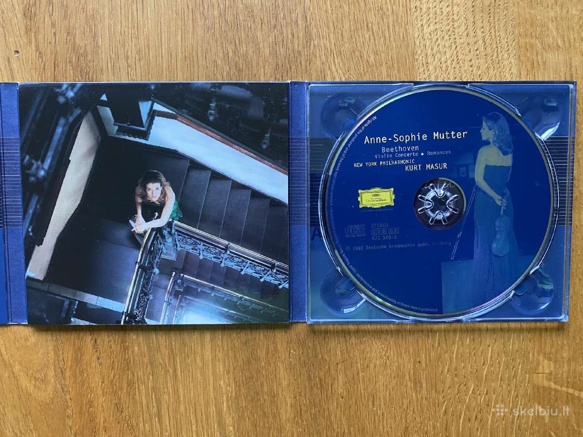 Originalus smuikininkės Anne-sophie Mutter CD - nuotraukos Nr. 4