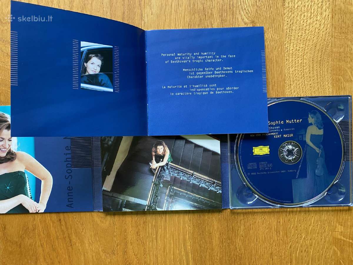 Originalus smuikininkės Anne-sophie Mutter CD - nuotraukos Nr. 5