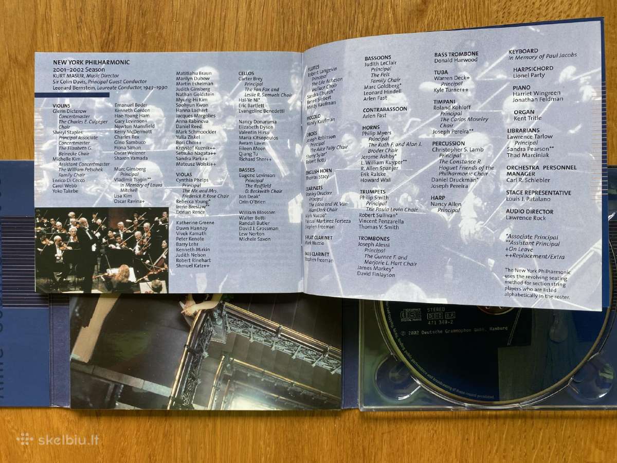Originalus smuikininkės Anne-sophie Mutter CD - nuotraukos Nr. 6