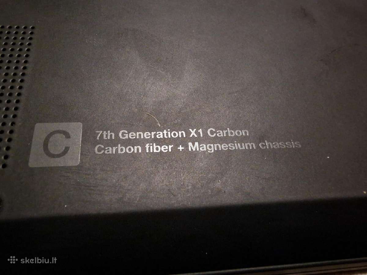 Lenovo Thinkpad X1 Carbon i5 8gb 256 SSD - nuotraukos Nr. 5