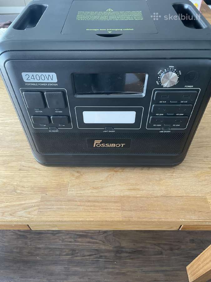 Fossibot F2400 - mobili energijos stotelė, 2400w - nuotraukos Nr. 7