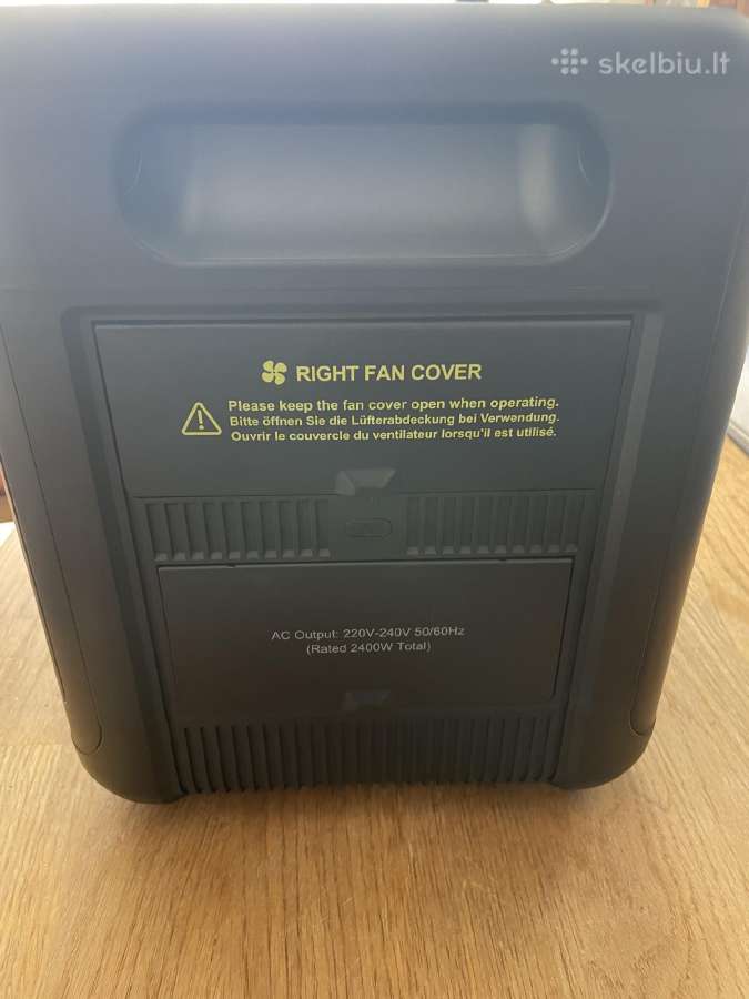 Fossibot F2400 - mobili energijos stotelė, 2400w - nuotraukos Nr. 12
