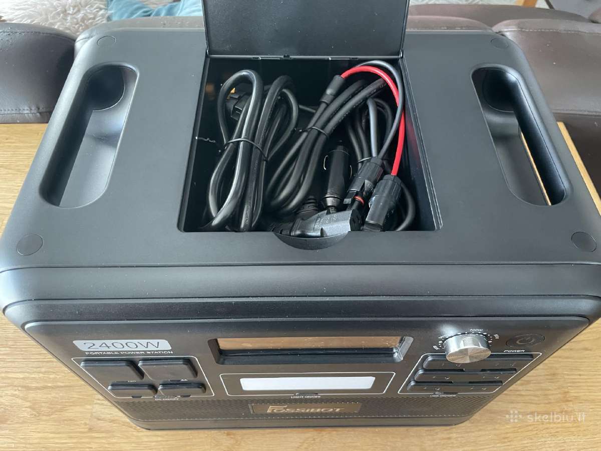 Fossibot F2400 - mobili energijos stotelė, 2400w - nuotraukos Nr. 14